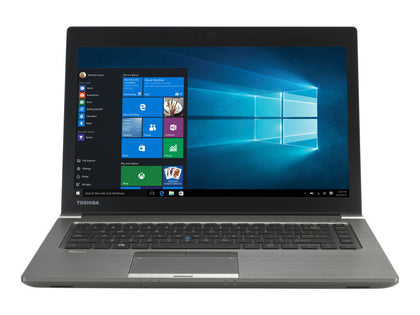 PT465E-03E02SEN | Toshiba Tecra Z40-C-12X Core i5 6200U 2.3GHz Win 10 Pro 64-bit 4GB RAM 128GB SSD 14" IPS 1920 x 1080 (Full HD) HD Graphics 520 Wi-Fi steel Gray Metallic Laptop