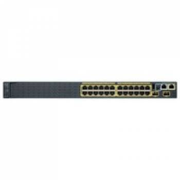 WS-C2960SF24TSL-RF Cisco Catalyst 2960S-F24TS-L Switch managed 24 x 10/100 + 2 x SFP desktop, rack-mountable