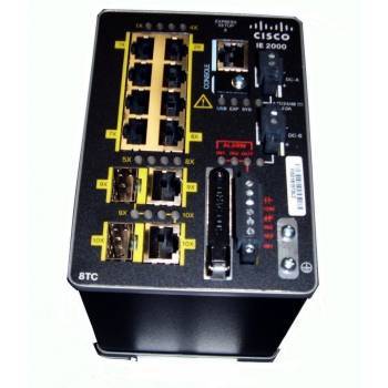IE-2000U-8TC-G  Cisco Industrial Ethernet 2000U Series (IE-2000U-8TC-G) 8 Ports Managed Switch
