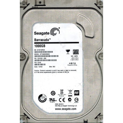 1CH162-300 Seagate Barracuda 1TB 7200RPM SATA 6GB/s 64MB Cache 3.5-inch Hard Drive