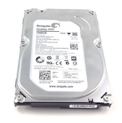 1CH162-510 | Seagate Barracuda 1TB 7200RPM SATA 6GB/s 64MB Cache 3.5-inch Hard Drive