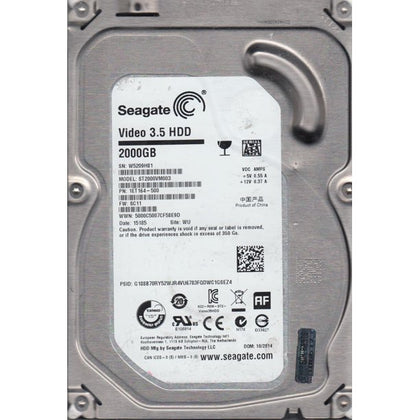 1ET164-500 Seagate Pipeline HD 2TB 5900RPM SATA 6GB/s 64MB Cache 3.5-inch Hard Drive