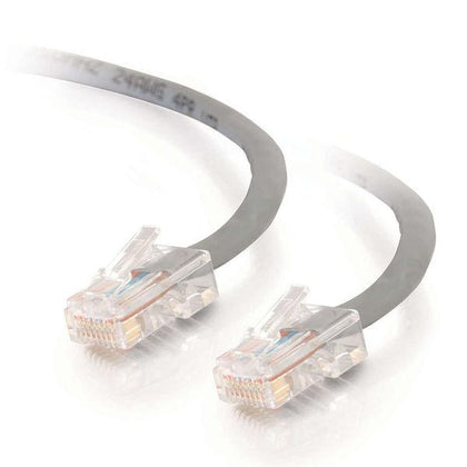 83510 | C2G Cat6 Booted Unshielded (UTP) Crossover Patch Cable Crossover cable RJ-45 (M) to RJ-45 (M) 5 m UTP CAT 6 molded, snagless, stranded grey