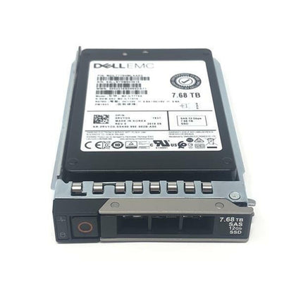 1Y2XJ Dell 7.68TB Value SAS 12Gbps 512e Read Intensive 2.5-inch Hot-Plug Solid State Drive with 3.5-inch Hybrid Carrier
