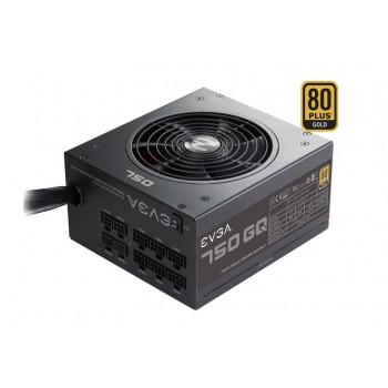 210-GQ-0750-V1 | EVGA 750 GQ 750-Watts ECO Mode Semi Modular NVIDIA SLI & Crossfire Ready 80+ Power Supply (Gold)