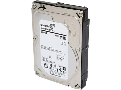 100253-000 Seagate Constellation CS 3TB 7200RPM SATA 6Gbps 64MB Cache 3.5-inch Internal Hard Drive