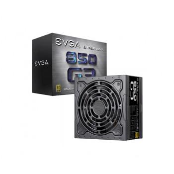 220-G3-0850-X1 | EVGA SuperNOVA 850 G3 850-Watts 80 Plus Gold Fully Modular Eco Mode with HBD Fan ATX Power Supply