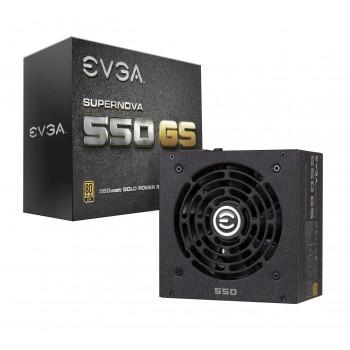 220-GS-0550-V1 | EVGA SuperNOVA 550 GS 550-W Continuous Power, ECO Mode Fully Modular NVIDIA SLI and Crossfire Ready 80+ Power Supply (Gold)