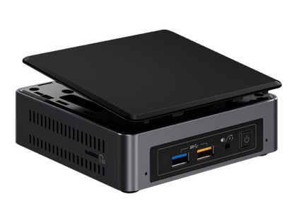 BOXNUC7I5BNKP | Intel Next Unit of Computing Kit NUC7i5BNKP Home Edition Mini PC 1 x Core i5 7260U / 2.2 GHz RAM 8 GB SSD 256 GB Iris Plus Graphics 640 Bluetooth 4.2 Win 10 Home 64-bit monitor: none