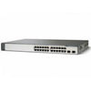 WS-C3750X-24P-E-RF Cisco Catalyst 3750X-24P-E Switch L3 managed 24 x 10/100/1000 (PoE+) rack-mountable PoE+