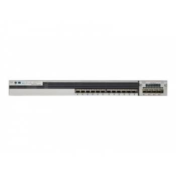 WS-C3750X-12S-S-RF Cisco Catalyst 3750X-12S-S Switch managed 12 x Gigabit SFP rack-mountable