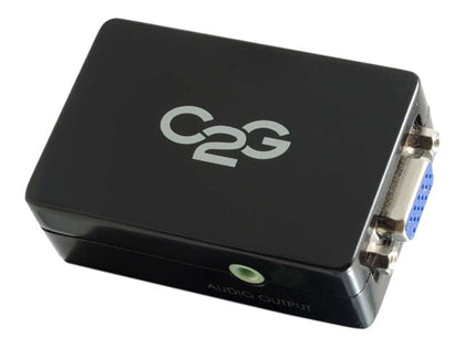 82400 | C2G Pro HDMI to VGA Converter Video converter HDMI VGA Black
