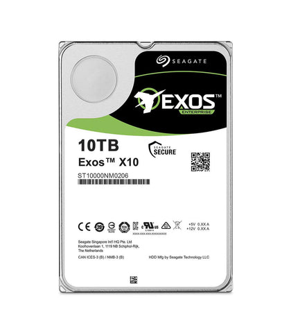 2AA202-002 Seagate Exos X10 10TB 7200RPM SAS 12Gbps 256MB Cache 3.5-inch Hard Drive