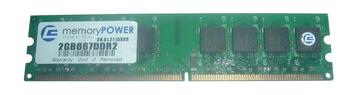 2GB667DDR2 Centon Electronics 2GB DDR2 ECC PC2-5300 667Mhz Memory
