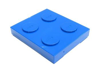 301057 | LaCie Brick Mobile 40GB 5400RPM USB 2.0 FireWire 400 2.5-inch External Hard Drive (Blue)