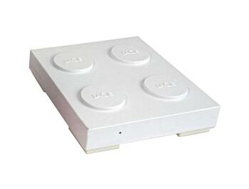 301058 | LaCie Brick Mobile 60GB 5400RPM USB 2.0 FireWire 400 2.5-inch External Hard Drive (White)