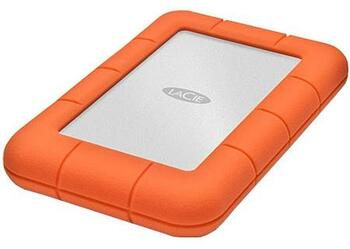 301558 | LaCie Rugged Mini Series 1TB 5400RPM USB 3.0 2.5-inch External Hard Drive Orange