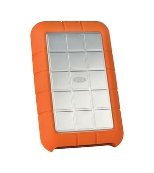 301983 | LaCie Rugged Triple 500GB 7200RPM USB 3.0 FireWire 800 External Hard Drive