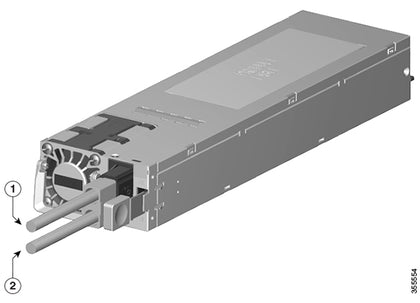 PWR-C4-950WDC-R Cisco 950-Watts DC Config 4 front to bACk cooling Power Supply for Cisco Catalyst 9500