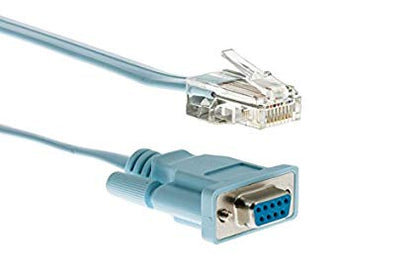 CAB-CONSOLE-RJ45= | Cisco Serial Cable RJ-45 (M) to DB-9 (F) 1.8 m for Cisco 28XX 28XX 2-pair 28XX 4-pair 28XX V3PN Catalyst 2960