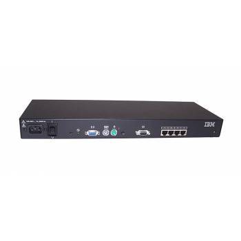 32P1635 IBM 4-Port Local Console Manager (LCM) KVM Switch