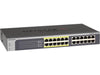 JGS524PE-100EUS | Netgear ProSAFE Jr 24-Port Gigabit Unmanaged Plus Switch with 12xPOE (VLANs QoS & IGMP Snooping)