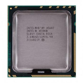 338-17066 | Dell 3.60GHz Socket LGA1366 6.40GT/s 12MB Cache Intel Xeon X5687 Quad-Core Processor