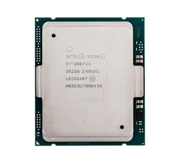 338-BJXB Dell 2 x 2.40GHz 9.6GT/s 45MB L3 Cache Socket FCLGA2011 Intel Xeon E7-8867 V4 18-Core Processor for PowerEdge R930