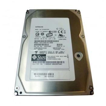 390-0418 | Sun 146GB 15000RPM Ultra-320 SCSI LVD Hot-Pluggable 80-Pin 3.5-inch Hard Drive