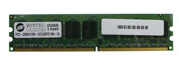 39721184-D Wintec 512MB DDR2 ECC PC2-3200 400Mhz Memory