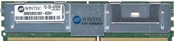 39955383C Wintec 4GB DDR2 Fully Buffered FB ECC PC2-5300 667Mhz 4Rx8 Memory