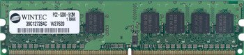 39C127284C Wintec 512MB DDR2 Non ECC PC2-5300 667Mhz Memory