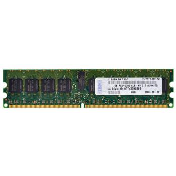 39M5809 | IBM 2GB Kit (2 X 1GB) PC2-3200 ECC Registered DDR2-400MHz CL3 240-Pin DIMM 1.8V Memory