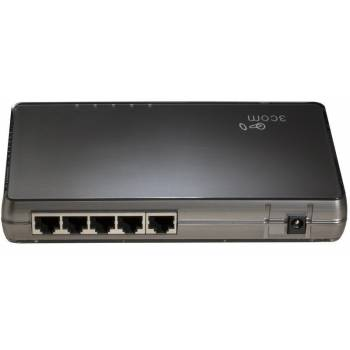 3CGSU05 3Com 5-Port 10/100/1000Base-T Ethernet Switch Unmanaged
