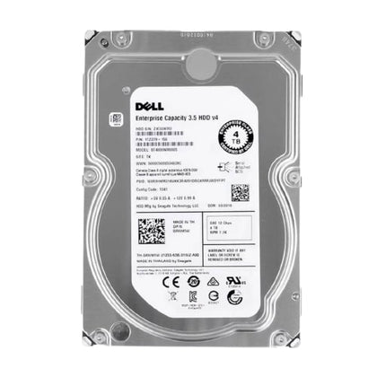 3KT75 Dell 4TB 7200RPM SATA 6Gbps 512n Hot-Pluggable 3.5-inch Hard Drive