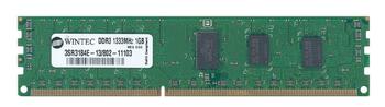 3SR3184E-13 Wintec 1GB DDR3 Registered ECC PC3-10600 1333Mhz 1Rx8 Memory