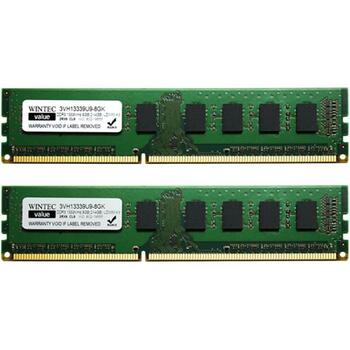 3VH13339U9-8GK Wintec 8GB (2x4GB) DDR3 Non ECC PC3-10600 1333Mhz Memory