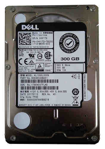 400-AFSX Dell 300GB 15000RPM SAS 6Gbps SP 2.5-Inch Hard Drive