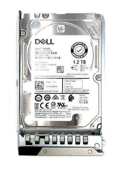 400-AVFE Dell 1.2TB 10000RPM SAS 12Gbps 2.5-Inch Hard Drive