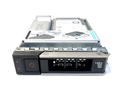 400-BBOZ Dell 1.92TB SAS 12Gbps Read Intensive 2.5-inch Solid State Drive with 3.5-inch Hybrid Carrier