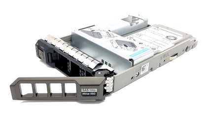 400-BCNP Dell 960GB SAS 12Gbps Mixed Use 2.5-inch Solid State Drive with 3.5-inch Hybrid Carrier