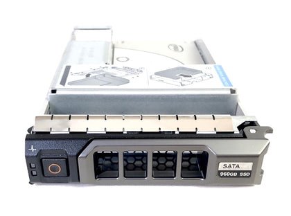 400-BCSS Dell 960GB SATA 6Gbps Read Intensive 2.5-inch Solid State Drive with 3.5-inch Hybrid Carrier