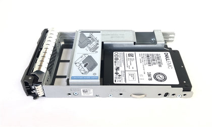 400-BCZN Dell 3.84TB TLC SAS 12Gbps Read Intensive 2.5-inch Solid State Drive with 3.5-inch Hybrid Carrier