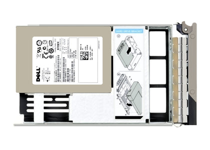 400-BESV Dell 800GB SAS 12Gbps Hot Swap Write Intensive 512e 2.5-inch Solid State Drive with 3.5-inch Hybrid Carrier
