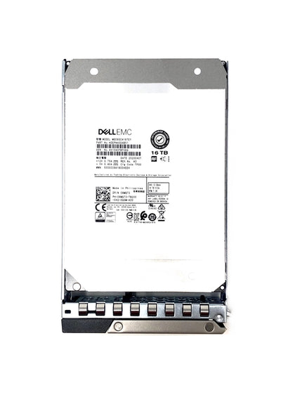 400-BHJF Dell 16TB 7200RPM SAS 12Gbps Hot Swap (512e) 3.5-Inch Hard Drive