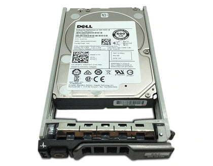 400-BJOE Dell 600GB 10000RPM SAS 12Gbps 2.5-Inch Hard Drive with 3.5-Inch Carrier