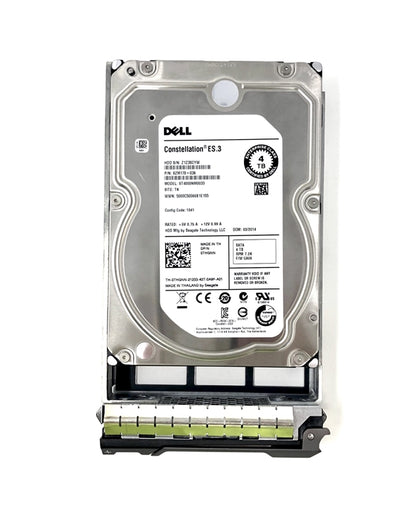 400-BLLF Dell 14g 4TB 7200RPM SATA 6Gbps 512n Hot-Pluggable 3.5-inch Hard Drive
