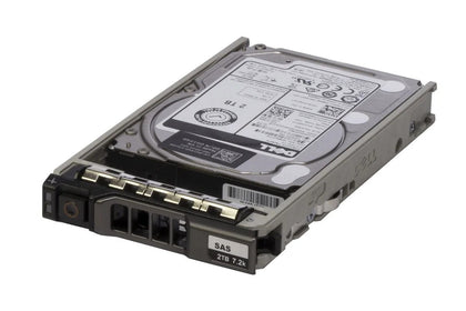 400-BLLO Dell 14g 2TB 7200RPM SAS 12Gbps Hot-Swappable 3.5-inch Hard Drive