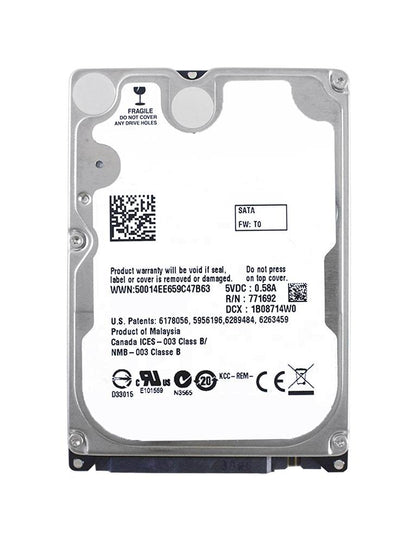 401-ABDN Dell 2TB 7200RPM SATA 6Gbps 512n 2.5-Inch Hard Drive