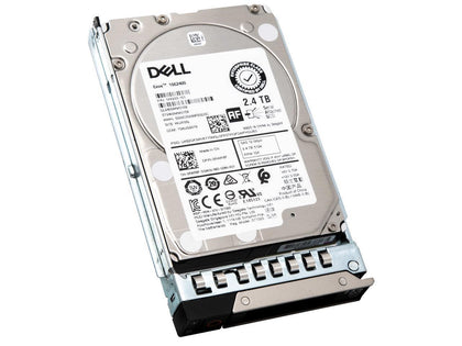 401-ABHR Dell 2.4TB 10000RPM SAS 12Gbps Hot Swap 256MB Cache (512e) 2.5-Inch Hard Drive with 3.5-Inch Hybrid Carrier